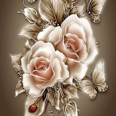Schilderen op Nummer Bloemen PBN307